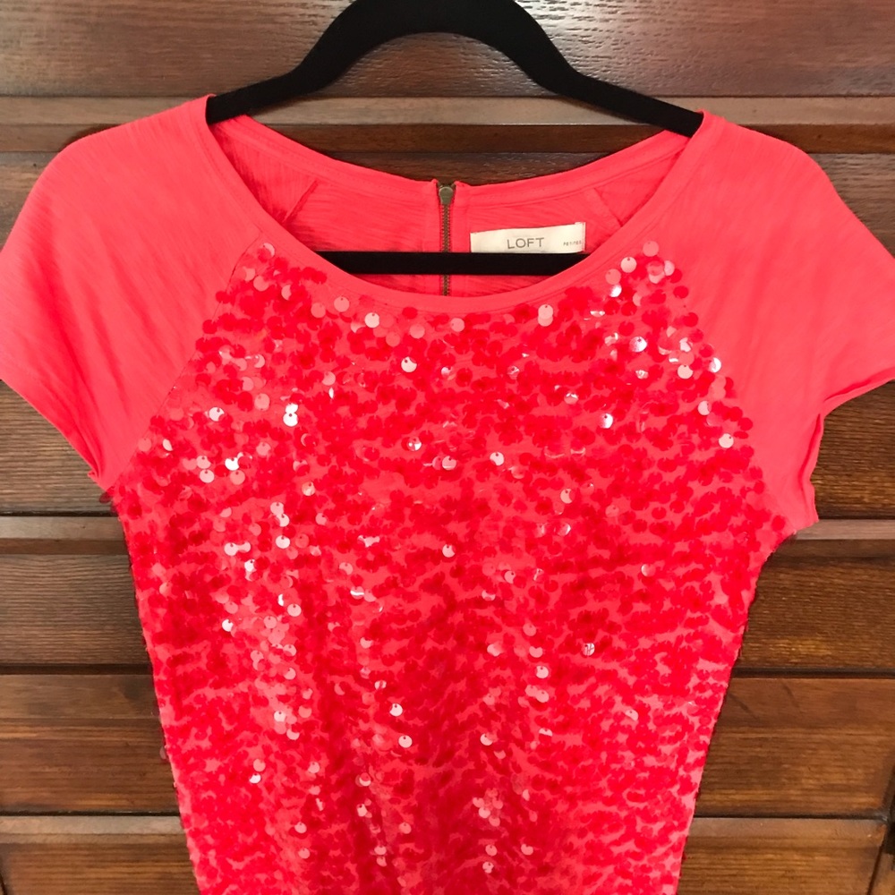 Loft beaded tee
